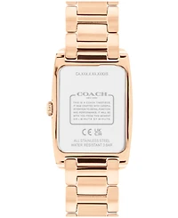 Coach Women's Reese Rose Gold-Tone Stainless Steel Crystal Watch 24mm