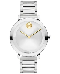 Movado Women Bold Evolution 2.0 Swiss Quartz Stainless Steel 34mm Watch