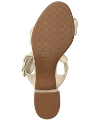 Arezzo Women's Poppy Mid Block Sandals