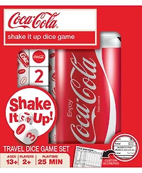 Masterpieces Officially Licensed Coca-Cola Shake It Up Dice Game