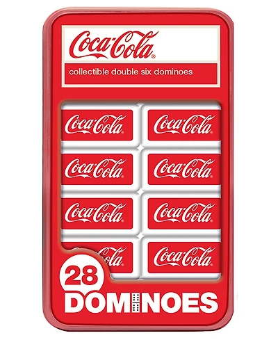 Masterpieces Tile Games - Coca-Cola Picture Dominoes 28 Piece Set