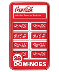 Masterpieces Tile Games - Coca-Cola Picture Dominoes 28 Piece Set
