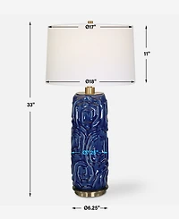 Uttermost 33" Zade Table Lamp,