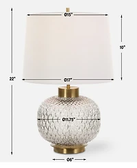 Uttermost 22" Estelle Table Lamp
