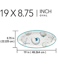 Certified International Ocean View Fish Platter