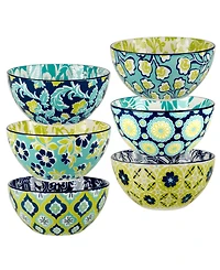 Certified International Tapestry All Purpose Bowls, Set of 6