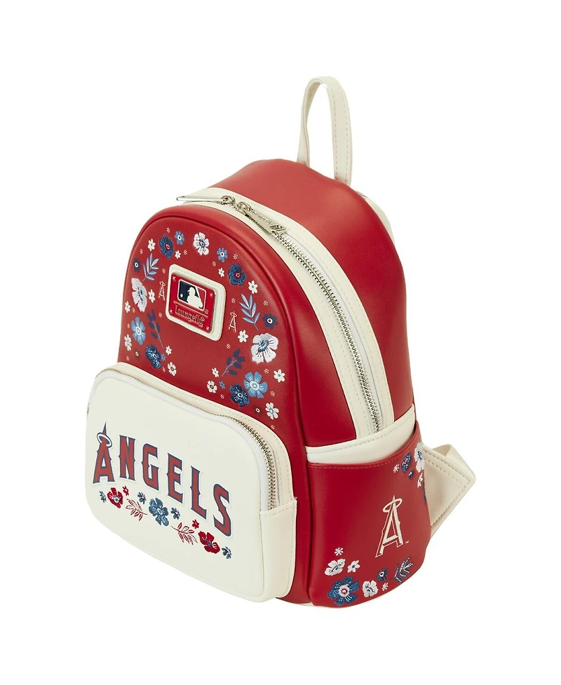 Men's and Women's Loungefly Los Angeles Angels Floral Mini Backpack