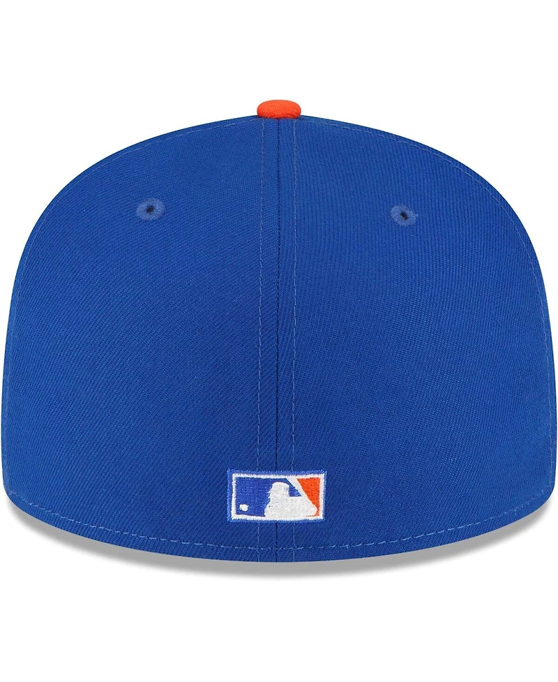 Men's New Era Royal York Yankees City Flag 59FIFTY Fitted Hat
