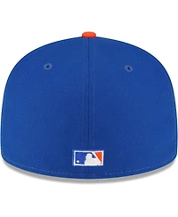 Men's New Era Royal York Yankees City Flag 59FIFTY Fitted Hat