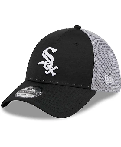 Men's New Era Black Chicago White Sox Neo 39THIRTY Flex Hat