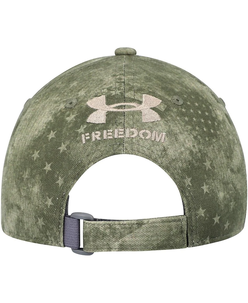 Men's Under Armour Camo Northwestern Wildcats Blitzing Performance Adjustable Hat