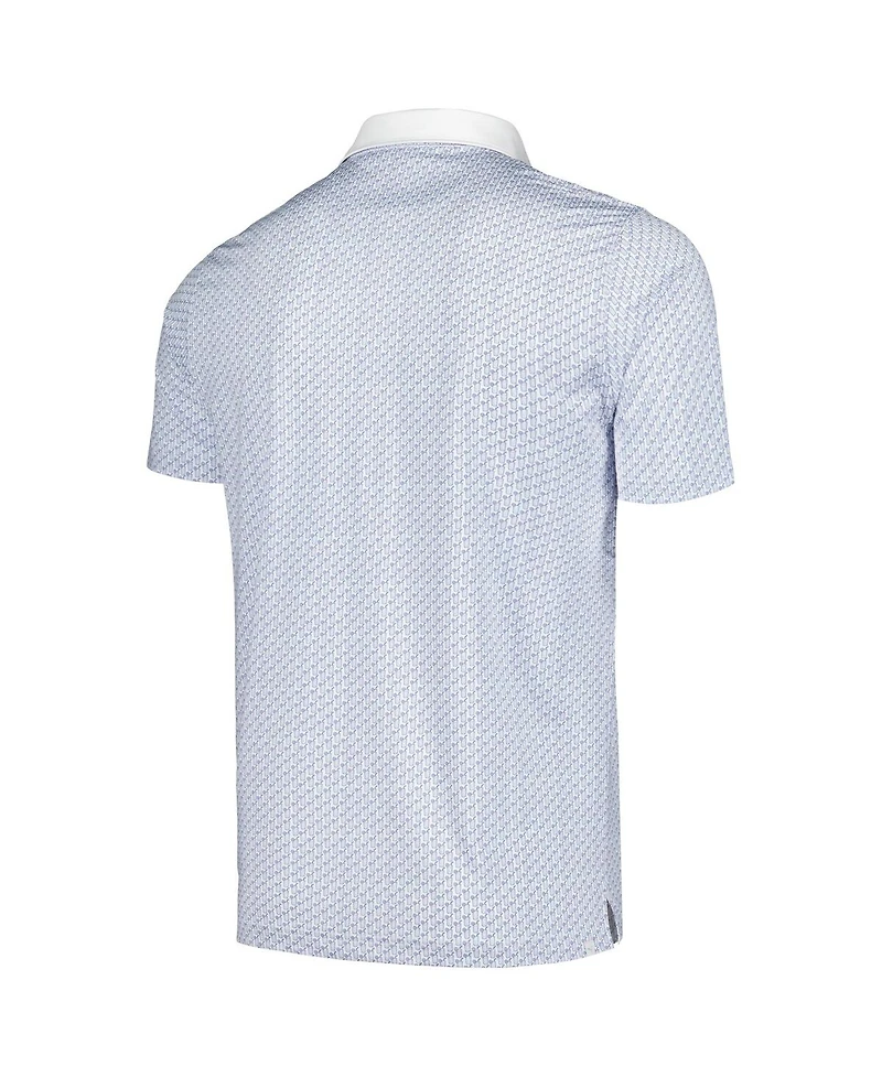Men's Puma White Arnold Palmer Invitational Iced Tea Mattr Polo Shirt