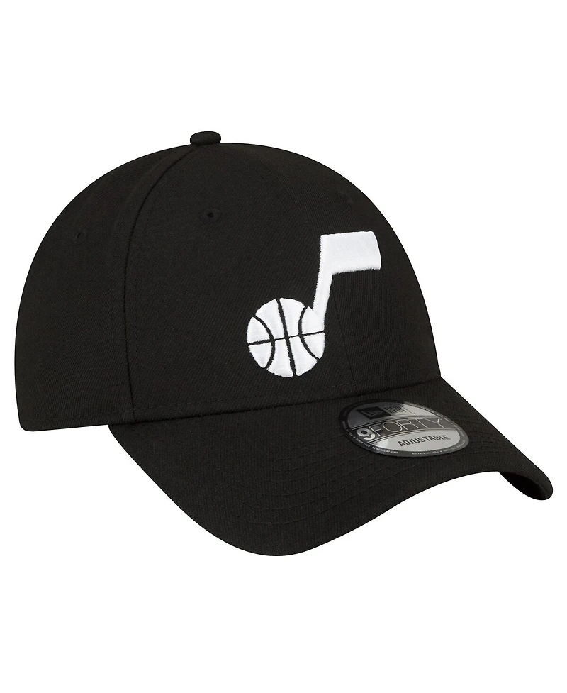 Men's New Era Black Utah Jazz The League 9FORTY Adjustable Hat