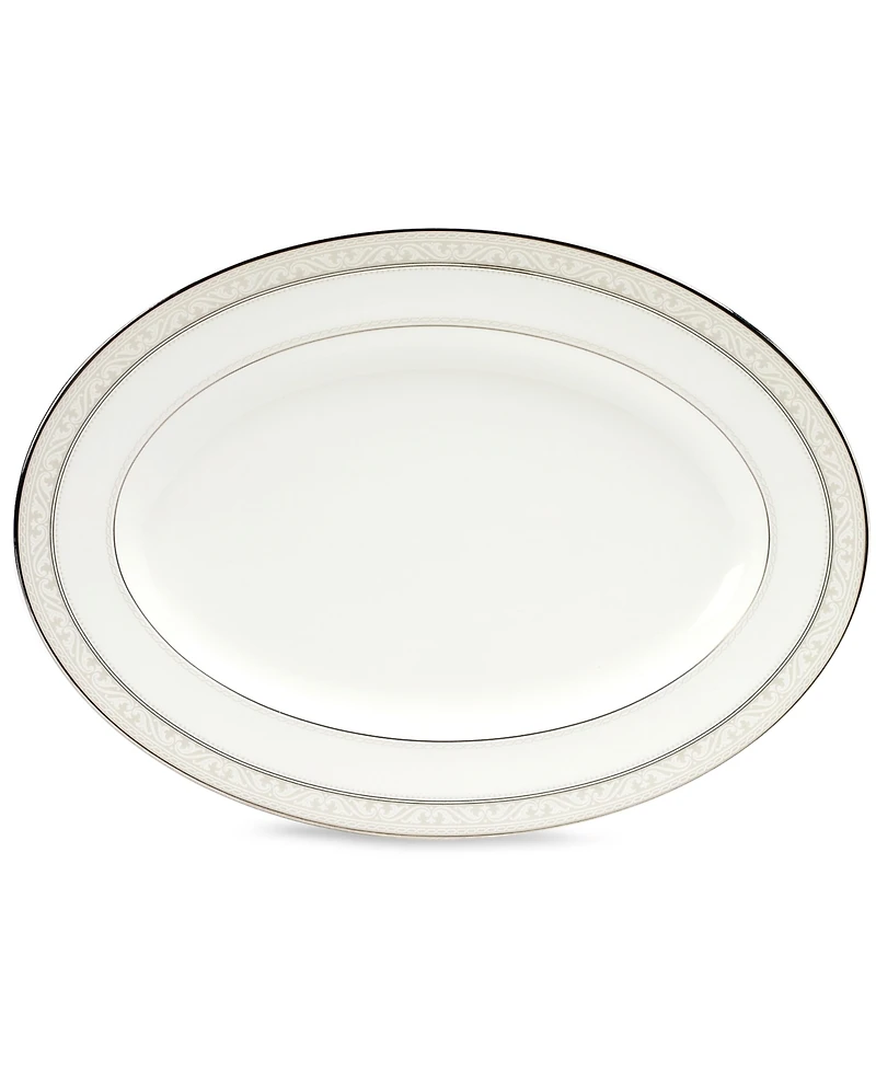 Noritake "Montvale Platinum" Oval Platter