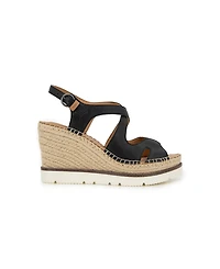 Gentle Souls Women's Elise Buckle Sandals