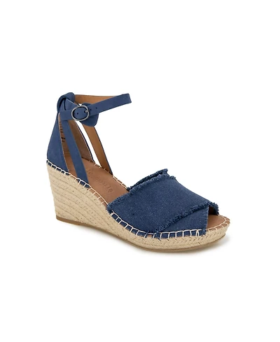 Gentle Souls Women's Charli X Band Buckle Sandals