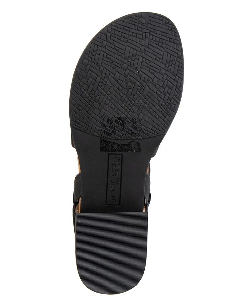 Gentle Souls Women's Helen Buckle Sandals