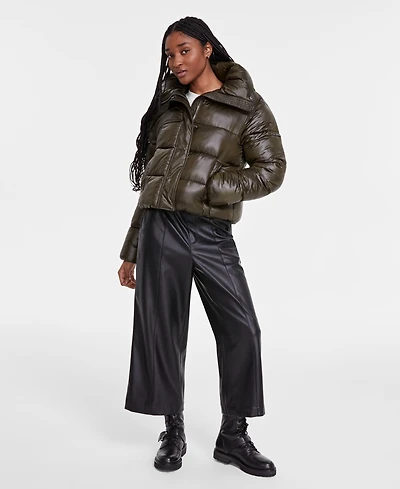 Bcbgmaxazria Women's Water-Resistant Puffer Coat