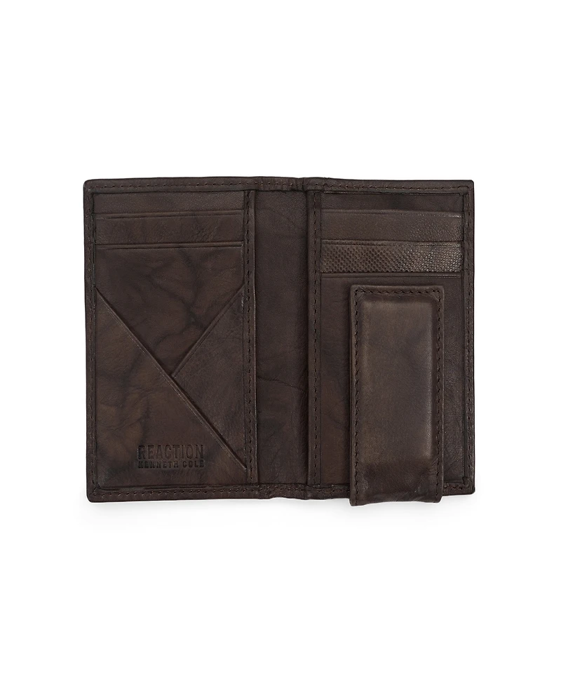 Kenneth Cole Reaction Men's Duo-Fold Magnetic Wallet