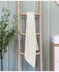 Crane Baby Cotton Poppy Single Swaddle