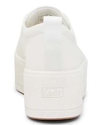 Keds Women's Skyler Canvas Lace-Up Platform Casual Sneakers from Finish Line