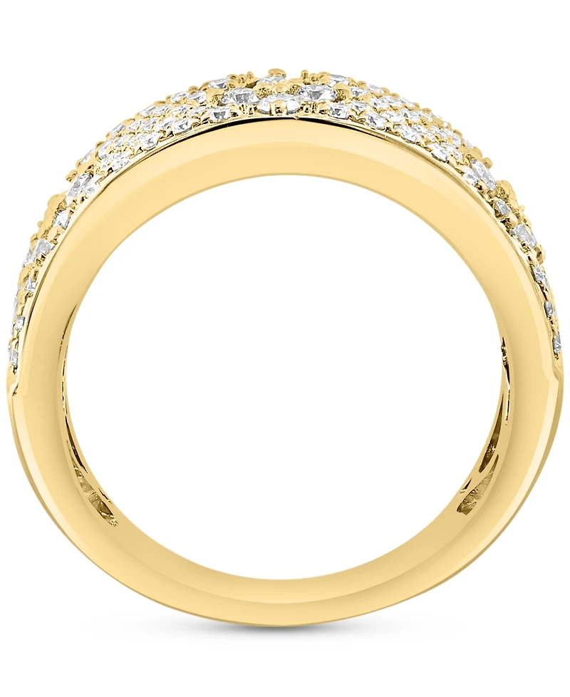 Effy Diamond Floral Band (3/4 ct. t.w.) in 14k Gold