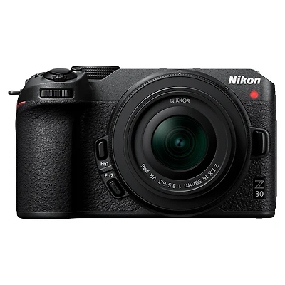 Nikon Z 30 Dx-Format Mirrorless Camera with Nikkor Z Dx 16-50mm f/3.5-6.3 Vr Zoom Lens