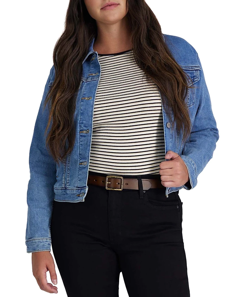 Levi's Women's Hammered Center Bar Buckle Casual Leather Belt