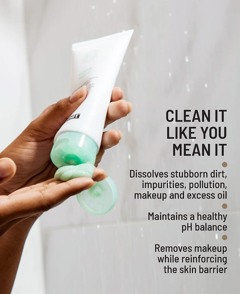 dr. brandt Clean Biotic pH-Balanced Yogurt Cleanser With Chlorophyll, 3.5-oz.