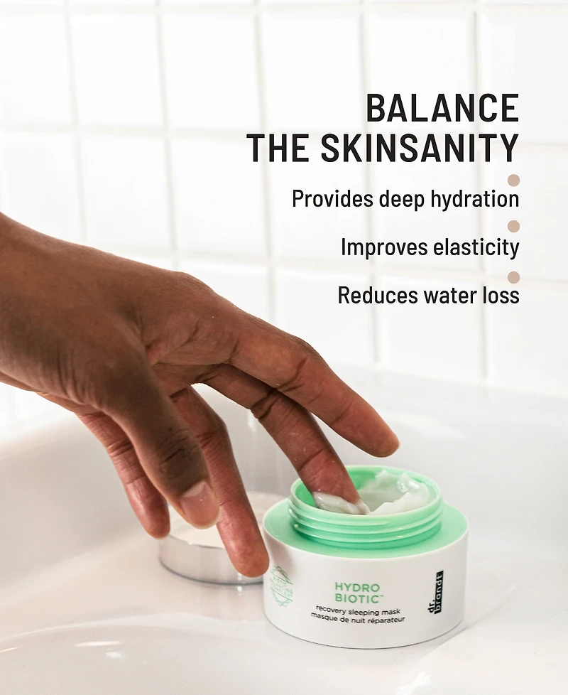 dr. brandt Hydro Biotic Recovery Sleeping Mask, 50 g
