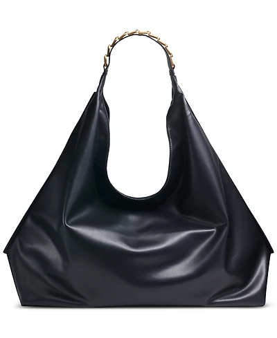 Donna Karan New York Bellmore Extra Large Hobo With Bezel Strap