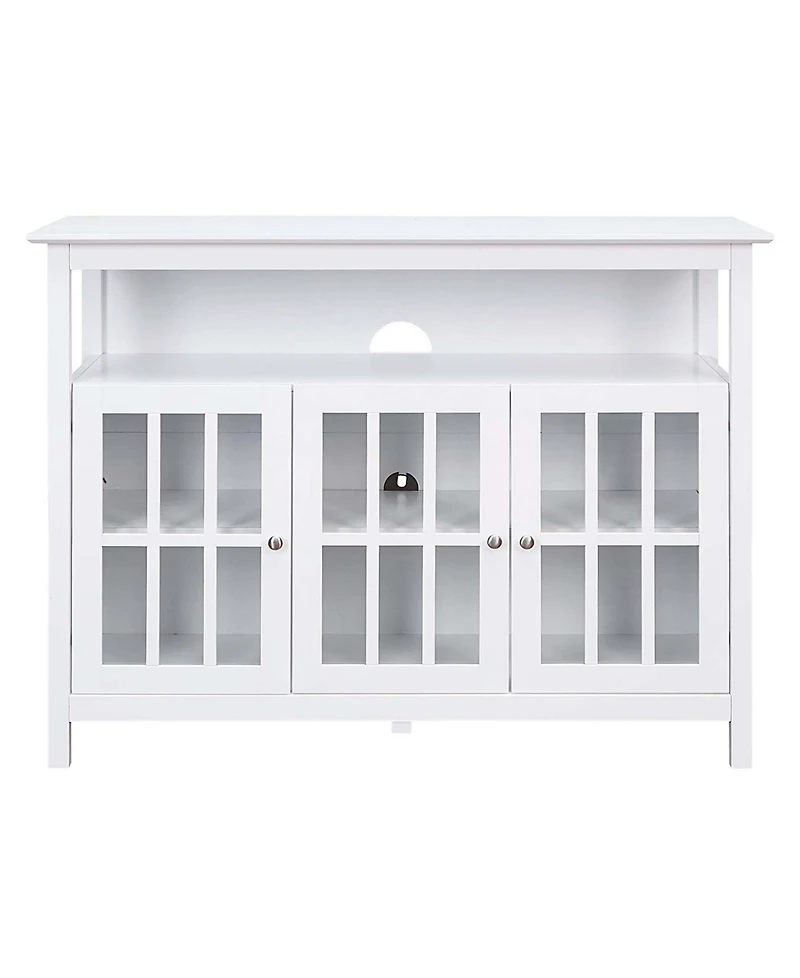 Convenience Concepts 47.75" Big Sur Deluxe Tv Stand with Cabinets and Shelf