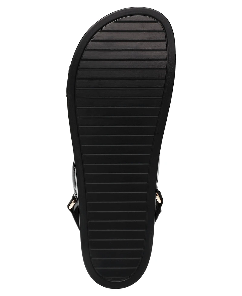 Anne Klein Women's Verse Double Strap Platform Wedge Sandals