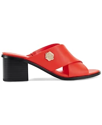 Karl Lagerfeld Paris Women's Henryk Crisscross Sandals