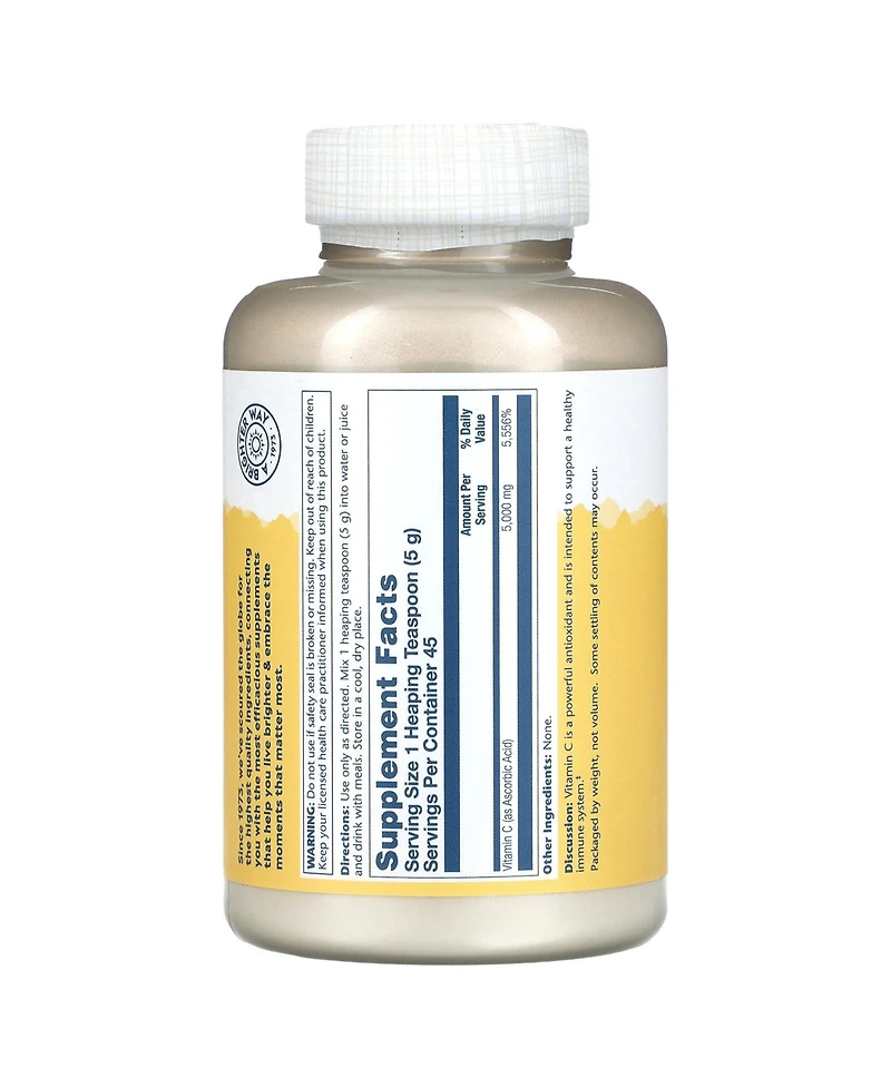 Solaray Vitamin C Powder - 8 oz (227 g)