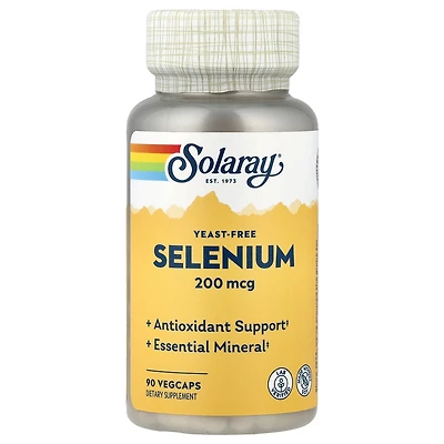 Solaray Selenium 200 mcg - 90 VegCaps
