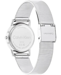 Calvin Klein Women's Ck Feel Stainless Steel Mesh Watch 30mm