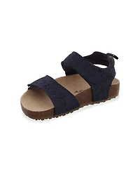 Carter's Little Boys Indy hook and loop Navy Sandal