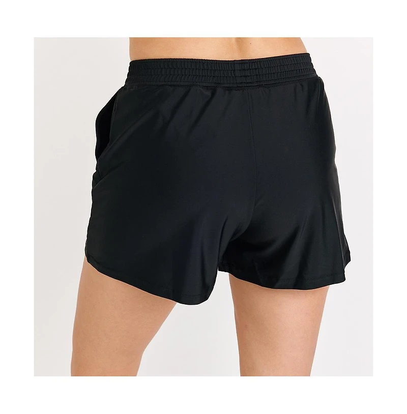Calypsa Women's Classic Fit Swim Shorts With Panty
