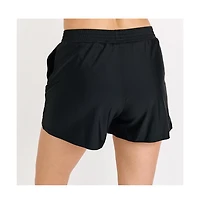 Calypsa Women's Classic Fit Swim Shorts With Panty