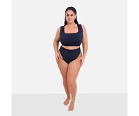 Rebdolls Plus Essential High Waist Bikini Bottom