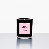 Emme nyc Natural Soy Sakura Scented Candle Jar, 10 oz