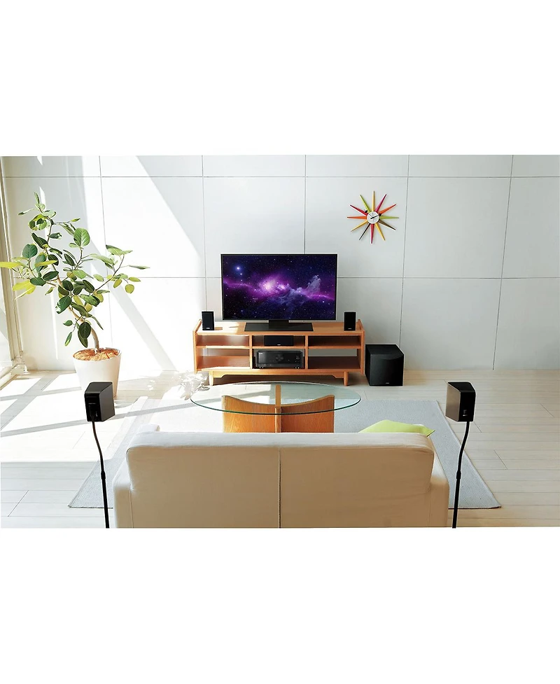 Yamaha Yht-5960U 5.1-Channel Premium Home Theater System with 8K Hdmi and Music Cast