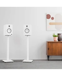 Kanto SP26PL 26" Bookshelf Speaker Stands with Rotating Top Plates and Cable Management - Pair