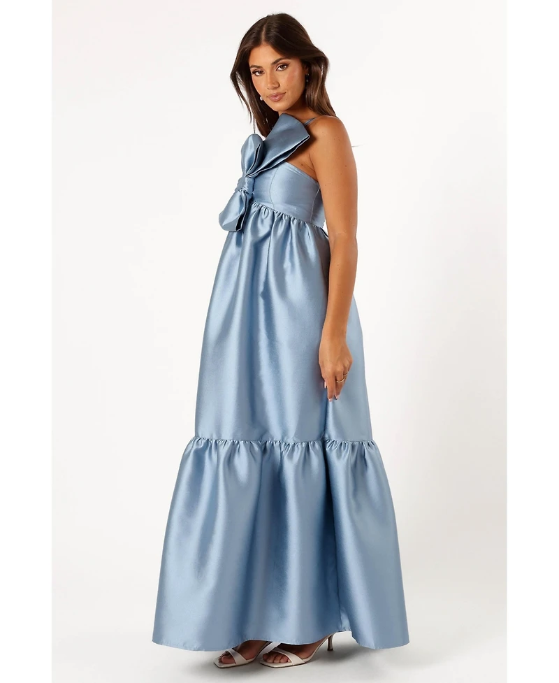 Petal and Pup Women's Betina Bow Front Maxi Dress