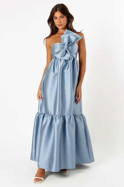 Petal and Pup Women's Betina Bow Front Maxi Dress