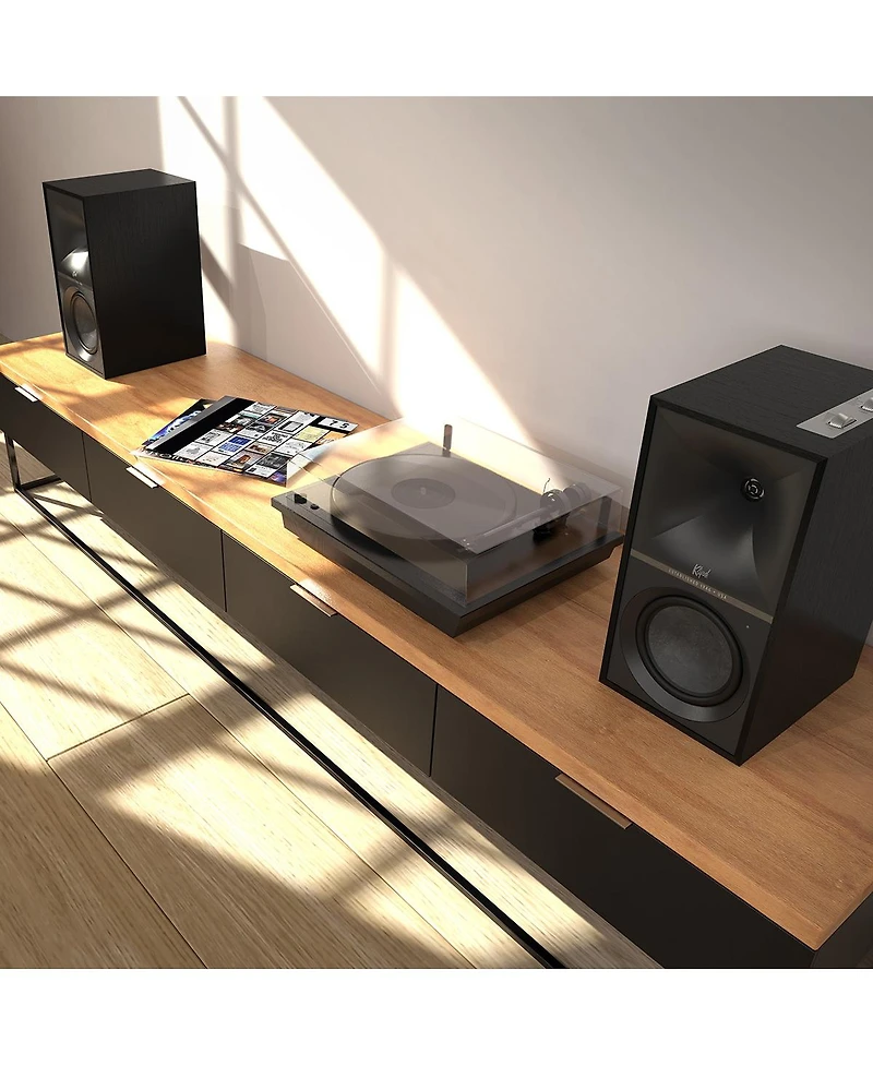 Klipsch The-sevens-black 200W Powered Speaker Pair with 6.5" Woofer (2023)