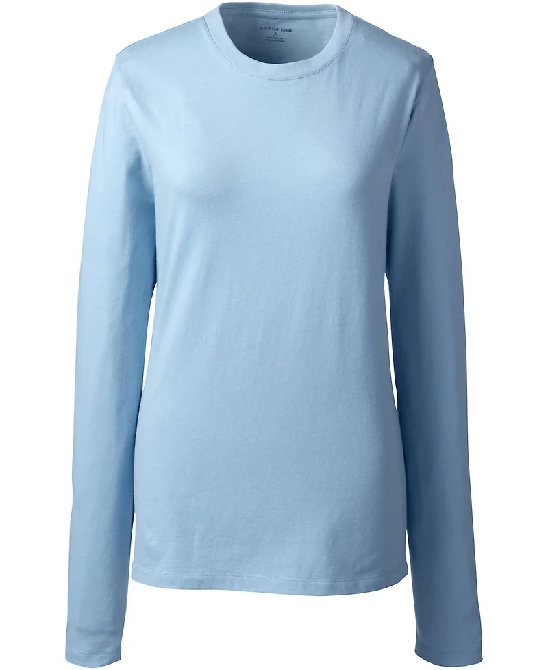 Lands' End Women's Long Sleeve Essential T-shirt