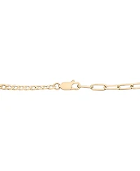 Audrey by Aurate Diamond Vertical Link Two-Chain 18" Pendant Necklace (1/6 ct. t.w.) in Gold Vermeil, Created for Macy's