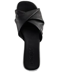 Dkny Women's Jezebel Twisted Slide Sandals